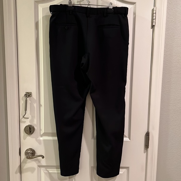 Haggar Mens Black Trouser Pants Size 36 x 30 - Picture 3 of 8